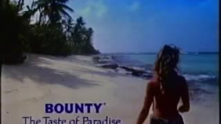 (1988) BOUNTY Chocolate Bar "The Taste Of Paradise" ~ TV advert/commercial (VHS archive)