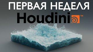 Первая неделя в HOUDINI