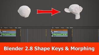 Blender 2.8 Shapekeys and Morphing