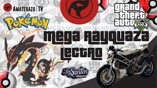 POKEMON + GTA V #03 Pinturas Especiais!! Rayquaza!! MEGA COBRÃO SHINY!!!