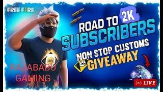 FREE FIRE LIVE GIVEAWAY CUSTOM ROOM | FF LIVE TEAM CODE GIVEAWAY| FREE FIRE MAX LIVE ||