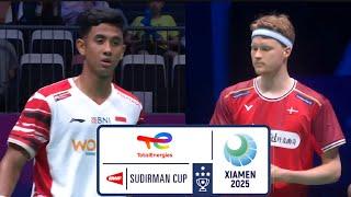 (Match 2-MS) Alwi Farhan (INA) VS Anders Antonsen (DEN)  | BSC 2025