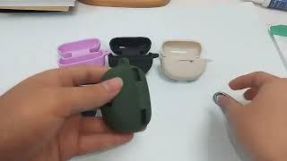 Silicone Case with Carabiner for Bose Ultra Open Earbuds