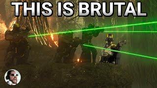 Playing Helldivers 2 The Way The Devs Intended is Brutal...