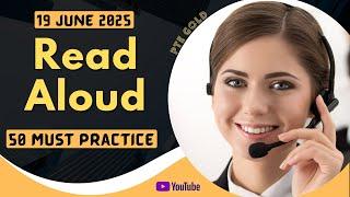 PTE Read Aloud - MAY 2025 - MUST PRACTICE