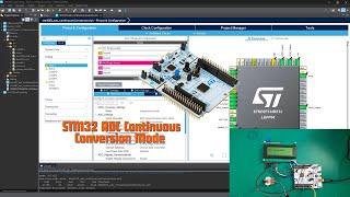 9. How to implement ADC in continuous conversion with stm32