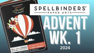 Spellbinders Advent Calendar Week 1