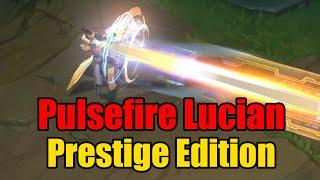 Pulsefire Lucian Prestige Edition Skin Spotlight (PBE) | League of Legends [4K]