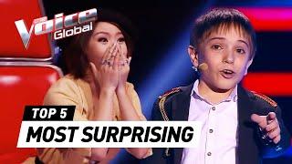 The Voice Kids | MOST SURPRISING Blind Auditions [PART 2]