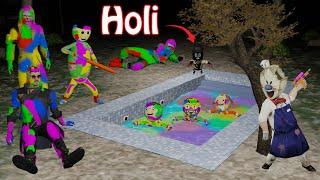 Gulli Bulli Holi Game | Playing Holi | Free Fire | Gulli Bulli | Make Joke Of Horror