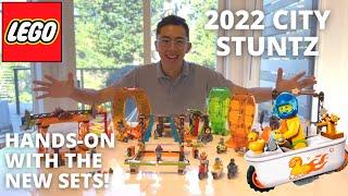 Hands On with the New 2022 LEGO City Stuntz Sets!