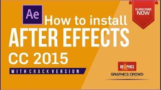 How to Install Adobe After Effects CC 2015 | Adobe After Effects CC 2015 Installation Guide