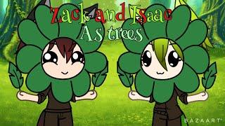 Zack and Isaac as trees SKIT //Gacha life//