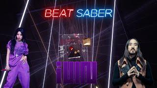 (G)I-DLE - Nxde (Steve Aoki Remix) [Expert+] 94,11% SS-Rank (FC) | Beat Saber