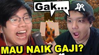 Editor Gw Cuma Boleh Jawab GAK Ke Gw Selama 60 Menit di Minecraft ...