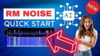 ️ DOWNLOAD RM NOISE -  FREE AI noise filtering FOR HAM RADIO 