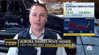 There's very little legal headway for our self-driving trucks, says Aurora CEO Chris Urmson