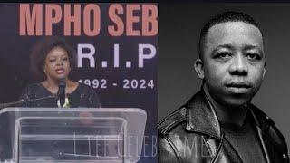 mpho sebeng ,Vele Manenje painfull speech that made everyone cry at memorial services ️️