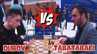 Dubov VS Tabatabaei || World Blitz Chess 2023 - R13