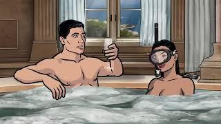 Archer | Jacuzzi Scene