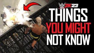 WWE 2K23: Things You Might Not Know #1 (Special Entrances, OMG Moments & More)