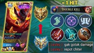 NEW ALDOUS ONE SHOT BUILD AND EMBLEM 2024 | AUTO 1 HIT MATI! BUILD ALDOUS TERSAKIT 2024 - MLBB