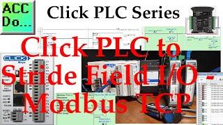 Click PLC to Stride Modbus TCP Remote  IO