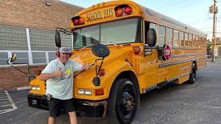 2005 Bluebird School Bus with CAT C7 turbo Diesel engine