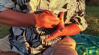 Self massage. Loosening your hands and arms and shoulders. Naturopath Brandon Raynor demonstrates 2
