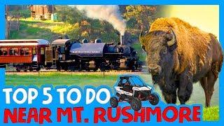  TOP 5 THINGS TO DO NEAR MOUNT RUSHMORE  WIldlife Loop Rd, Wall Drug, OHV Trails, 1880 Train Tour