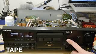 Sony TC-K 808 ES playing Applewood Road (Dolby S) (repair project in progress)