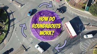 How do roundabouts work? Complete rules for Car  Lorry  Bus 