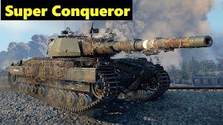 Super Conqueror. 10k dmg/ 7 kills. World of Tanks Top Replays.