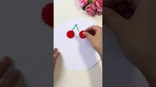 Use the fruit net at home to make a cherry handmade DIY Mid-Autumn Festival handmade waste utili