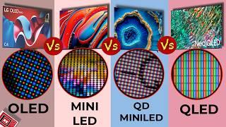 OLED vs mini LED vs QNED vs QD Mini LED vs QLED | Best TV to buy