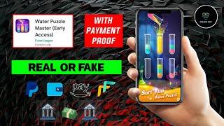 Water Puzzle Master Semma mass review | Real vs Fack | Unity | Facker Don