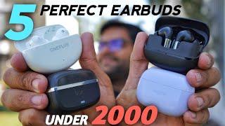 5 Best Earbuds Under 2000 in 2025  Top 5 TWS Under 2000 