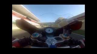 DUCATI 999R Mugello onboard - first time and half wet