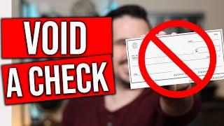 How To Void a Check