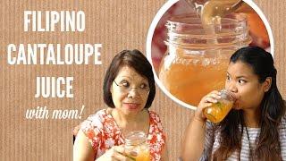 Melon (Filipino Cantaloupe Juice) | Cook n' Chat