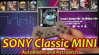 Sony PS Classic Mini, Autobleem and RetroArch, OpenBOR, How to use the menu, navigate, hack...