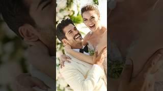 Burak Ozcivit with wife Fahriye Evcen #short #burakozcivit #fahriyeevcen #shorts