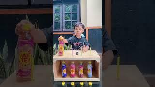 Challenge dendi tebak rasa minuman fruitea part 1 #trending #challenge #shorts