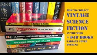 How to Collect VINTAGE SCIENCE FICTION books in the wild #sciencefictionbooks #bookcollecting