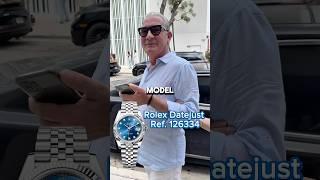 BH!! Go to Italy!! Love his Rolex Datejust!! What do you do for a living??