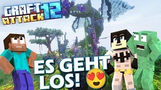 ES GEHT LOS  | CraftAttack 12 mit Zander, Gtime, Rewi & mehr!