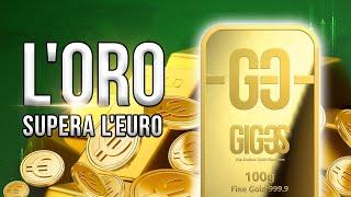 L'oro ha superato l'euro nelle riserve delle banche centrali: cosa significa questo trend?