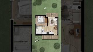 Architecture Floor Plan Render | Photoshop | architecture presentation drawings | furniture layout