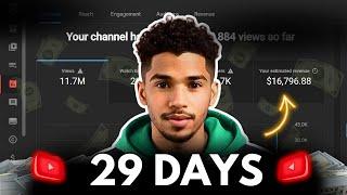 This Could Be Boring But TRY IT For 29 DAYS  | Step-By-Step (YouTube Automation)