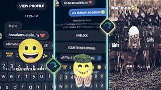  Ramadan Attitude Status  | Messenger Chat XML  | Alight Motion XML File #attitude #chat #preset